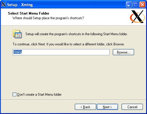 Installing Xming 4